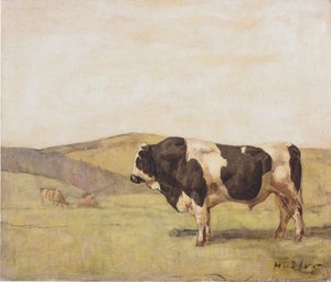 Le taureau - Ferdinand Hodler